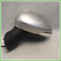 Specchio Specchietto Retrovisore Sinistro SX Grigio Ford Fiesta 6 Serie 2008-2012 Magna Originale Usato