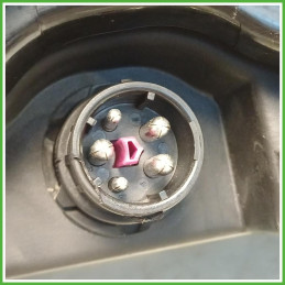 Faro Fanale Proiettore Destro DX Hella Audi A3 8L1 1996-2001 8L0941030 Originale Usato