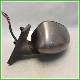 Specchio Specchietto Retrovisore Sinistro SX Grigio Lancia Musa 2 Serie 2007-2011 Ficosa Ficomirrors Originale Usato