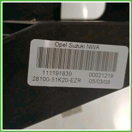 Leveraggio cambio Suzuki Splash 1.2 16v. 28100-51K20 2008-2012