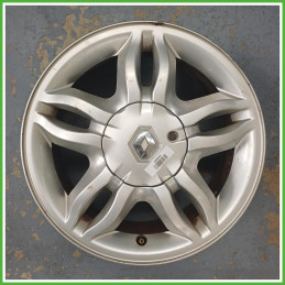 Cerchio Singolo in Lega Renault Clio 3 Serie 15 pollici 15 6.0J 4x100 ET50 1pz 403009902R Originale Usato al pz