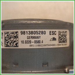Centralina ABS Modulo Pompa Ate 10.0915-3944.3 4541RG Citroen C3 2 Serie 2013-2016 Originale Usato