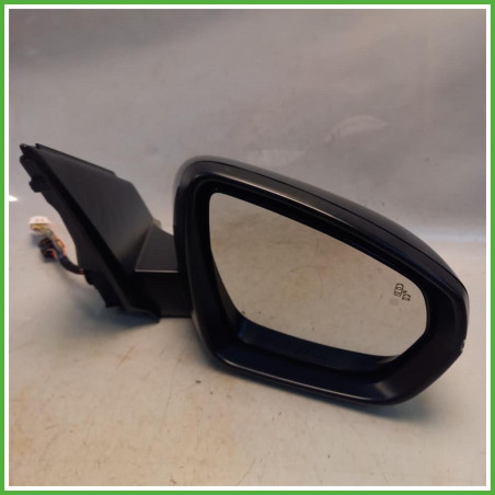 Specchio Specchietto Retrovisore Destro DX Nero Peugeot 3008 2 Serie 2020-2023 Smr Originale Usato