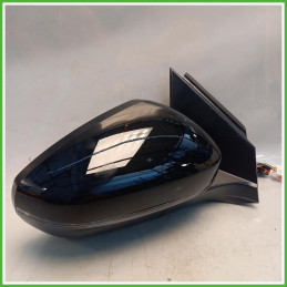 Specchio Specchietto Retrovisore Destro DX Nero Peugeot 3008 2 Serie 2020-2023 Smr Originale Usato