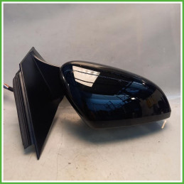 Specchio Specchietto Retrovisore Destro DX Nero Peugeot 3008 2 Serie 2020-2023 Smr Originale Usato