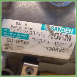 Compressore Clima AC Aria Condizionata Sanden SD7C16 Peugeot 3008 1 Serie 9825868180 2013-2016