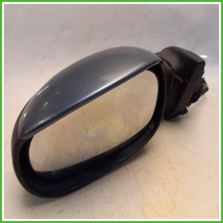 Specchio Specchietto Retrovisore Sinistro SX Grigio Citroen C3 1 Serie 2005-2009 Schefenacker Originale Usato
