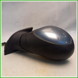 Specchio Specchietto Retrovisore Sinistro SX Grigio Citroen C3 1 Serie 2005-2009 Schefenacker Originale Usato