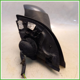 Specchio Specchietto Retrovisore Sinistro SX Grigio Citroen C3 1 Serie 2005-2009 Schefenacker Originale Usato