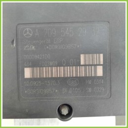 Centralina ABS Modulo Pompa ATE 10.0925-1570.3 10.0204-0416.4 MERCEDES-BENZ Classe C SportcoupÇ¸ C203 Originale Usato