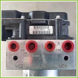 Centralina ABS Modulo Pompa BOSCH 0265951709 0265251814 FIAT PUNTO EVO 3J Originale Usato