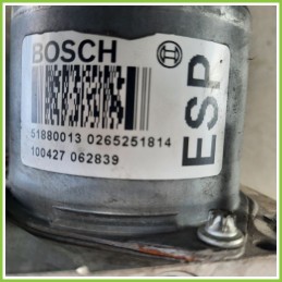Centralina ABS Modulo Pompa BOSCH 0265951709 0265251814 FIAT PUNTO EVO 3J Originale Usato