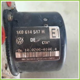 Centralina ABS Modulo Pompa ATE 10.0960-348.3 10.0206-0106.4 VOLKSWAGEN GOLF 1K Originale Usato