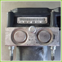 Centralina ABS Modulo Pompa BOSCH 0265800421 0265231535 FIAT GRANDE PUNTO 2Y Originale Usato