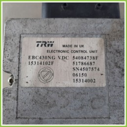 Centralina ABS Modulo Pompa TRW EBC430NG 54084738F ALFA ROMEO 159 X3/X9 Originale Usato