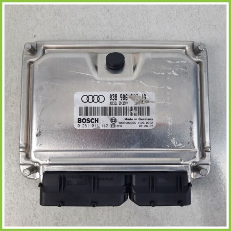 Centralina Motore Iniezione ECU BOSCH 0281011142 AUDI A4 8E 1.9 TDI 96kw 038906019JQN 2000 2004