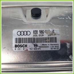 Centralina Motore Iniezione ECU BOSCH 0281011142 AUDI A4 8E 1.9 TDI 038906019JQN Diesel 2000 2004