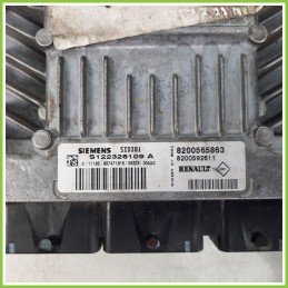 Centralina Motore Iniezione ECU SIEMENS S122326109A RENAULT MEGANE 2a Serie 1.5 DCI 8200565863 Diesel 2006
