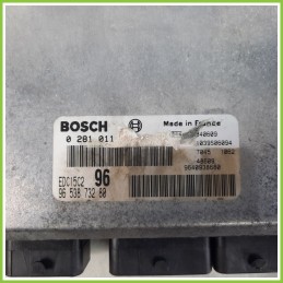 Centralina Motore Iniezione ECU BOSCH 0281011341 PEUGEOT 307 2.0 HDI 9653873280 Diesel 2001 2006