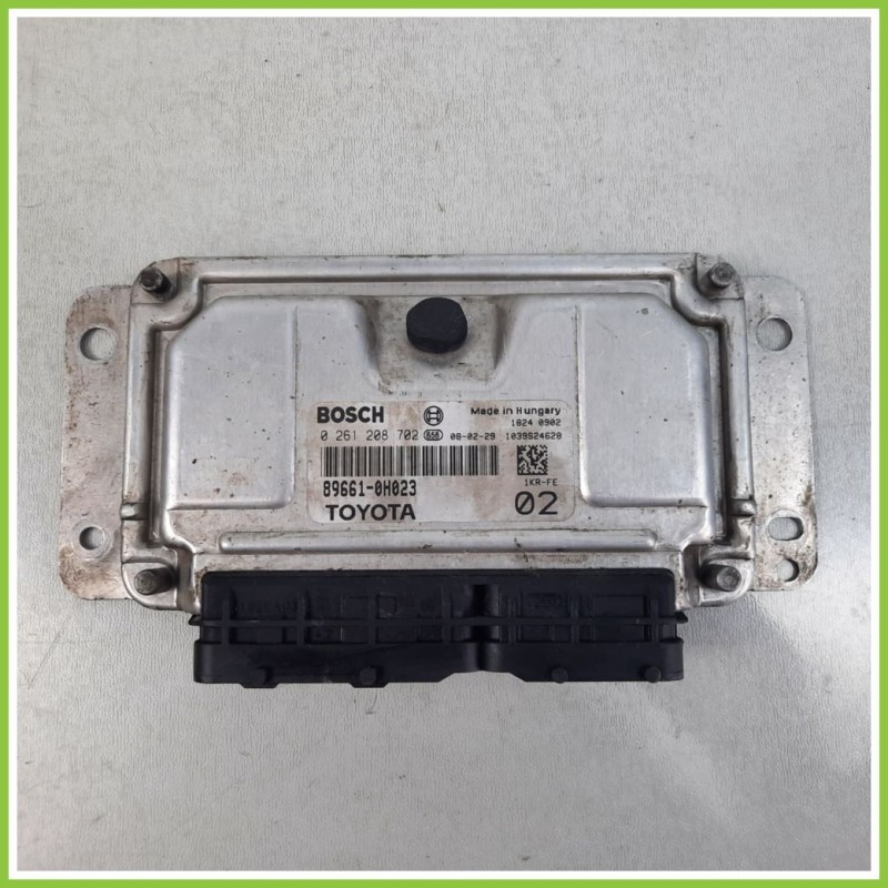 Centralina Motore Iniezione ECU BOSCH 0261208702 CITROEN C1 1.0 89661-0H023 Benzina 2005 2014