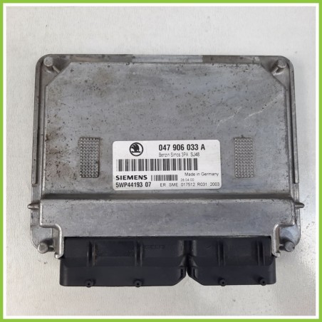 Centralina Motore Iniezione ECU SIEMENS 5WP4419307 SKODA FABIA 6Y 1.4 047906033A Benzina 2000 2007