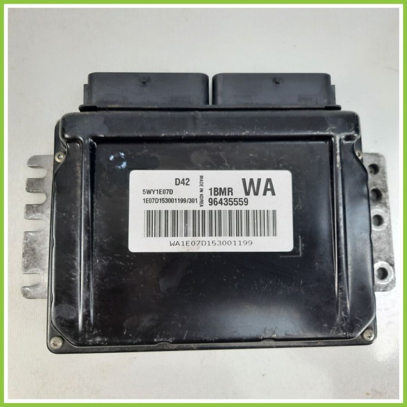 Centralina Motore Iniezione ECU DAEWOO 5WY1E07D CHEVROLET (DAEWOO) KALOS T200 1.2 96435559 Benzina 2005 2008