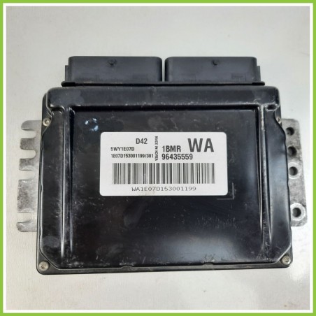 Centralina Motore Iniezione ECU DAEWOO 5WY1E07D CHEVROLET (DAEWOO) KALOS T200 1.2 96435559 Benzina 2005 2008
