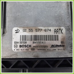 Centralina Motore Iniezione ECU BOSCH 0281017452 OPEL INSIGNIA G09 2.0 CDTI 5577674 Diesel 2008 2013