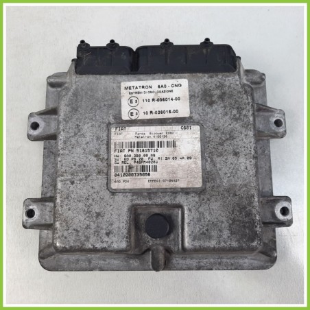 Centralina Motore Iniezione ECU METATRON 6A0-CNG FIAT PANDA 2Q 1.2 CLIMBING NAT. POWER 51815710 Benzina-Metano 2003 2010