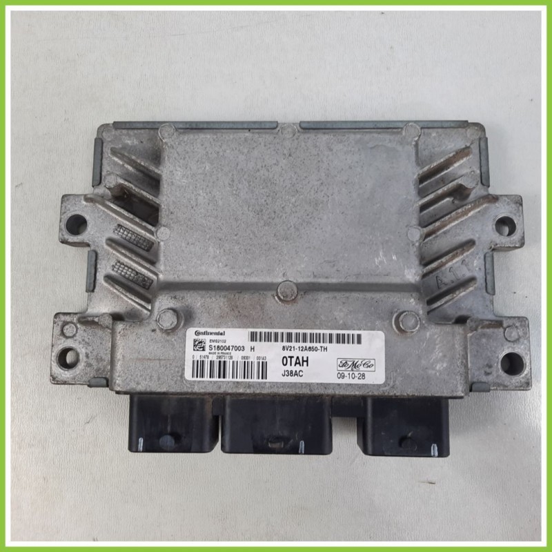 Centralina Motore Iniezione ECU CONTINENTAL S180047003H FORD FIESTA CB1 1.4 16V 8V21-12A650-TH Benzina-Gpl 2008