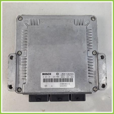 Centralina Motore Iniezione ECU BOSCH 0281011324 RENAULT LAGUNA 2a Serie 1.9 dCi 88kw 8200309316 2001 2007