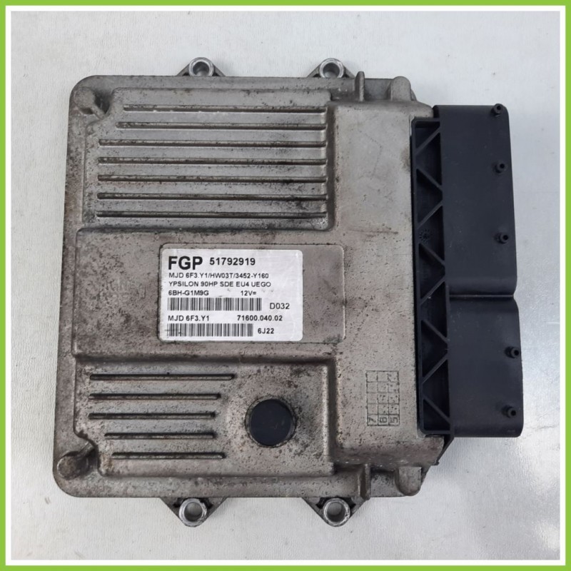 Centralina Motore Iniezione ECU MAGNETI MARELLI MJD6F3.Y1 CHECK 51792919