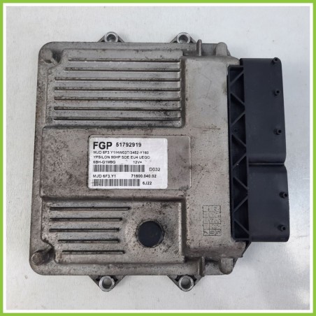Centralina Motore Iniezione ECU MAGNETI MARELLI MJD6F3.Y1 LANCIA YPSILON TE 1.3 MJT ARGENTO 51792919 Diesel 2006 2008