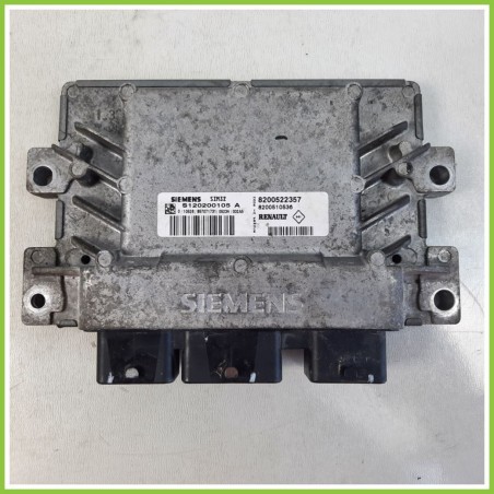 Centralina Motore Iniezione ECU SIEMENS S120200105A RENAULT CLIO 3a Serie 1.2 16V 8200522357 Benzina 2005 2009