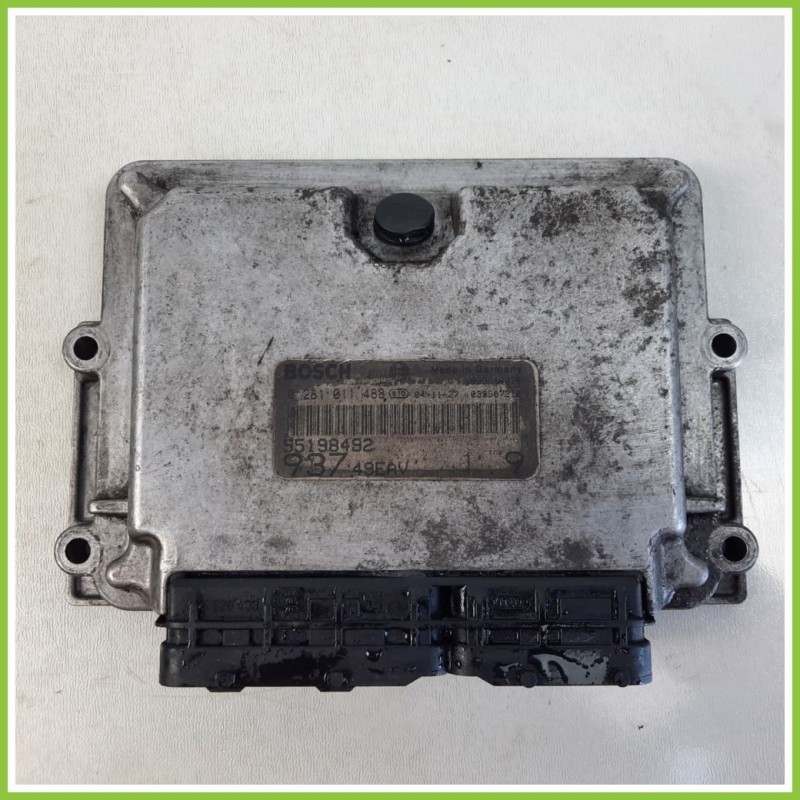 Centralina Motore Iniezione ECU BOSCH 0281011488 ALFA ROMEO 147 W8 1.9 JTD DISTINCT. 55198482 Diesel 2000 2006