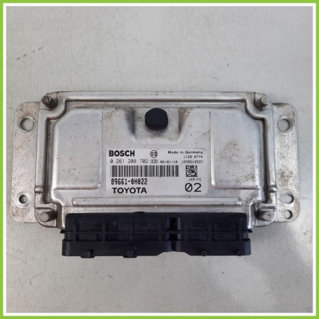Centralina Motore Iniezione ECU BOSCH 0261208702 CITROEN C1 1.0 50kw 89661-0H022 2005 2014