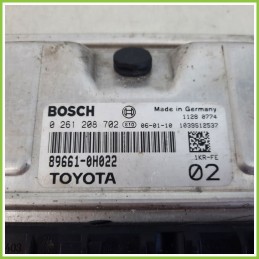 Centralina Motore Iniezione ECU BOSCH 0261208702 CITROEN C1 1.0 89661-0H022 Benzina 2005 2014