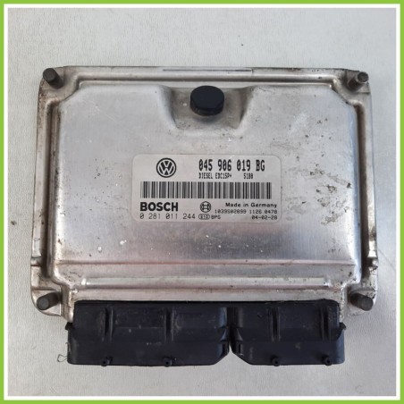 Centralina Motore Iniezione ECU BOSCH 0281011244 SEAT IBIZA 6L 1.4 TDI 045906019BG Diesel 2001 2009