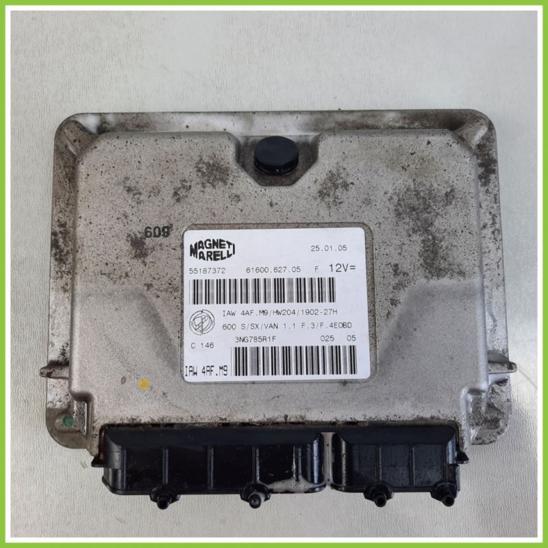 Centralina Motore Iniezione ECU MAGNETI MARELLI IAW4AF.M9 FIAT SEICENTO 1E 1.1 ACTIVE 55187372 Benzina 1998 2005