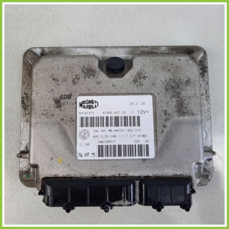 Centralina Motore Iniezione ECU MAGNETI MARELLI IAW4AF.M9 FIAT SEICENTO 1E 1.1 ACTIVE 55187372 Benzina 1998 2005
