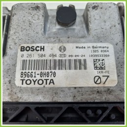 Centralina Motore Iniezione ECU BOSCH 0261S04464 PEUGEOT 107 1.0 89661-0H070 Benzina 2005