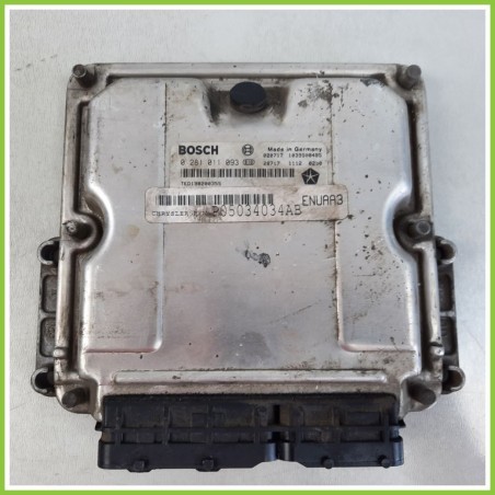 Centralina Motore Iniezione ECU BOSCH 0281011093 CHRYSLER PT CRUISER 2.2 89kw TED198200355 2000 2005