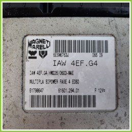 Centralina Motore Iniezione ECU MAGNETI MARELLI IAW4EF.G4 FIAT MULTIPLA 1F 1.6 16V N.P. ACTIVE 51798647 Benzina-Metano 2004 2012
