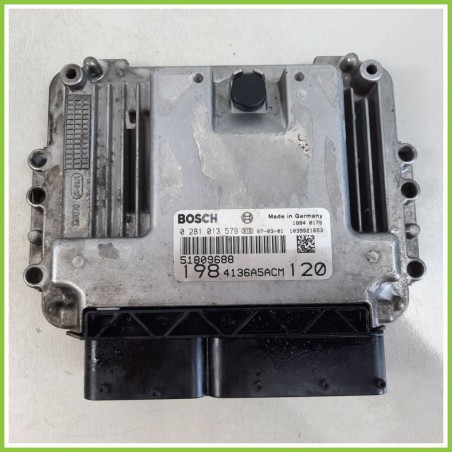 Centralina Motore Iniezione ECU BOSCH 0281013579 FIAT BRAVO 3L 1.9 88kw 51809688 2007 2010