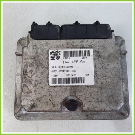 Centralina Motore Iniezione ECU MAGNETI MARELLI IAW4EF.G4 FIAT MULTIPLA 1F 1.6 16V N.P. ACTIVE 51798647 Benzina-Metano 2004 2012