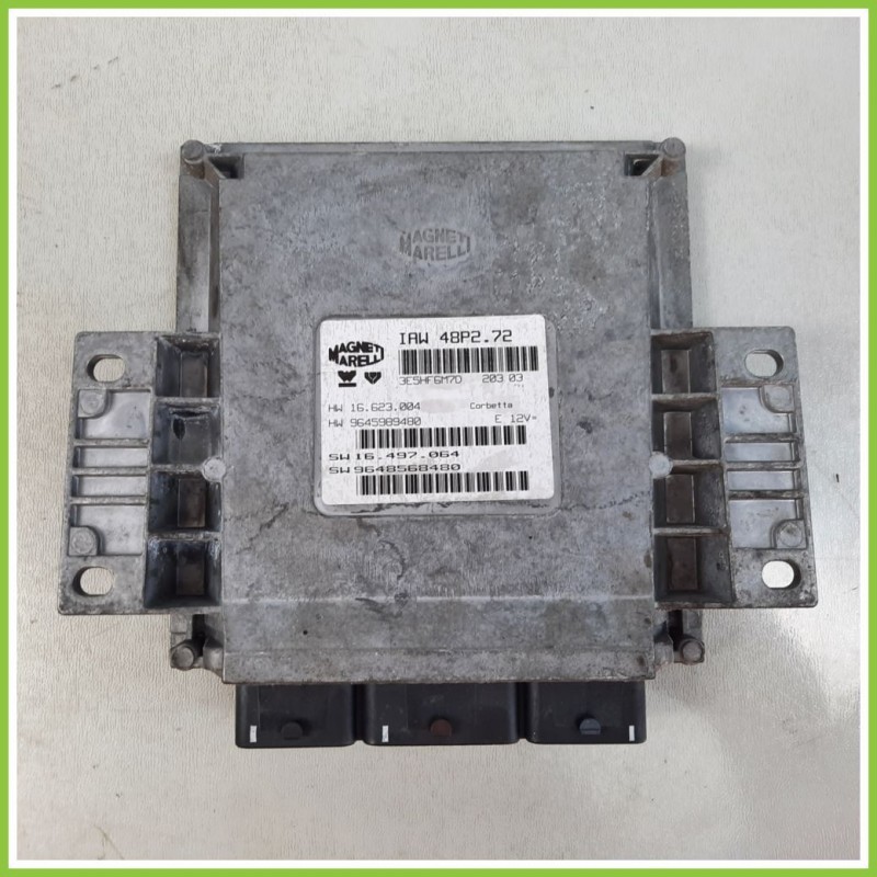 Centralina Motore Iniezione ECU MAGNETI MARELLI IAW48P2.72 CITROEN C3 1a Serie 1.1 9648568480 Benzina 2002 2005