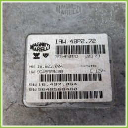 Centralina Motore Iniezione ECU MAGNETI MARELLI IAW48P2.72 CITROEN C3 1a Serie 1.1 9648568480 Benzina 2002 2005