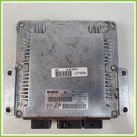 Centralina Motore Iniezione ECU BOSCH 0281011524 CITROEN C5 2.0 80kw 9652183880 2001 2004