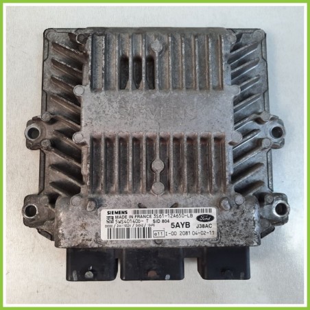 Centralina Motore Iniezione ECU SIEMENS 5WS40140D-T FORD FUSION CBK 1.4 TDCI 3S61-12A650-LB Diesel 2002