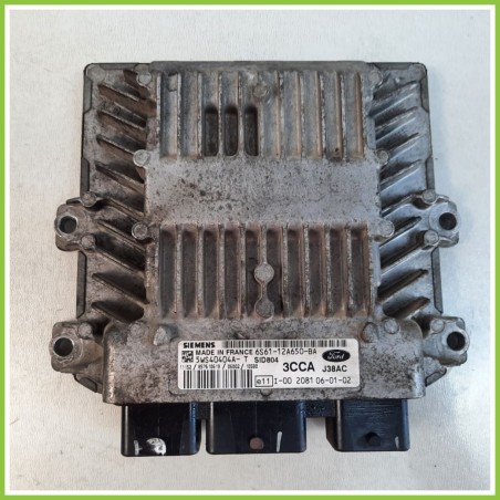 Centralina Motore Iniezione ECU SIEMENS 5WS40404A-T FORD FUSION CBK 1.4 50kw 6S61-12A650-BA 2002 2011